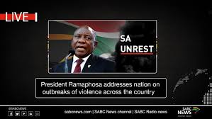 Biden's speech to congress is expected to begin around 9 p.m. Video President Ramaphosa Addresses The Nation On Public Violence In Parts Of Sa Sabc News Breaking News Special Reports World Business Sport Coverage Of All South African Current Events