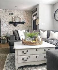 47 Charming Living Room Decorating Ideas With Grey Color Roundecor Farmhouse Decor Living Room Farm House Living Room Farmhouse Style Living Room