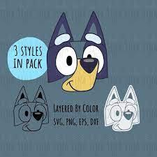 Download Bluey Svg Cricut Bluey Face Svg Bluey Birthday Svg Layered Etsy In 2021 Bluey Svg Birthday Svg Elmo And Cookie Monster