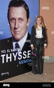 Carmen cervera baroness thyssen poses hi-res stock photography and images