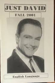 Just David Fan Club paper Booklet Cassidy Fall 2001 rare fan news!
