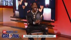 Travis Scott reads like Gronk