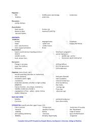 Classical Medical History And Physical Examination Template In 2020 Medical History Physics Nursing Documentation