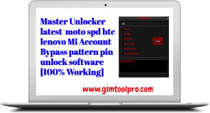 Can use this tools for spd (spreadtrum), you can do pattern unlock, frp unlock, factory reset, backup nvram, . Master Unlocker Latest Moto Spd Htc Lenovo Mi Account Bypass Pattern Pin Unlock Software 100 Working