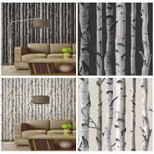 Anthropologie offers cole & son's classic, graphic woods (above) wallpaper in six colorways, the dreamy brushstrokes of for the trees in. Free Download Fine Decor Birch Trees 10m Forest Wallpaper Cream Silver Black 1600x1600 For Your Desktop Mobile Tablet Explore 47 Birch Tree Wallpaper Border Birch Tree Wallpaper Birch Tree