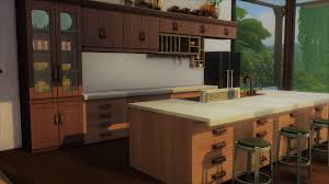 Details & · download · classic style juglans kitchen brings a gleam to your sims' kitchen with gray and gold tones shiny metal handle textures. I Want The Selvadoradian Kitchen Set Irl Sims4