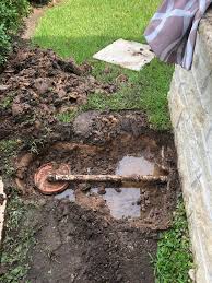 outdoor sink kept clogging