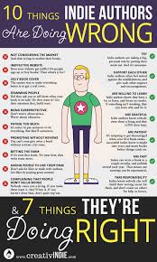 10 Things Indie Authors Are Doing Wrong And 7 Things They Re Doing Right Deborahjay