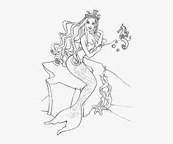 Coloring pages for kids mermaid coloring pages. Barbie Colorea Dibujos Mermaid Princess Coloring Page 1024x768 Png Download Pngkit