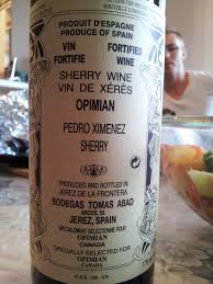 A sweet, fruity, dirty, "French Sherry" PC18. Open the bottle and oxidize  it, for next month whiskylah.