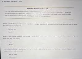 Employees can contribute up to 25% of your annual income. 6 Ira Keogh And Sep Ira Plans Personally Chegg Com