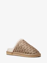 Check spelling or type a new query. Janis Faux Fur Lined Logo Jacquard Slipper Michael Kors