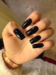 We have found 23 of the most amazing black acrylic nails to show you easy ways to wear a black manicure. Matte Black Acrylic Nails Designs Nail And Manicure Trends