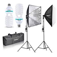 Emart 1000w Softbox Lighting Kit Photography Continuous Photo Studio Light Syste 673257861047 Ebay