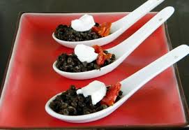 Elegant Beluga Lentil Caviar A Simple Budget Friendly Appetizer Elegant Appetizers Appetizers Vegan Dishes