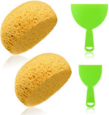 Sand it smooth and you're ready to spray. Buy Drywall Patch Sponge Knockdown Texture Sponge Ceiling Patch Sponge With Scrapers For Diy Painting Ceiling Drywall Repair 11 5 X 9 5 X 6 5 Cm 2 Online In Indonesia B092vmzl85