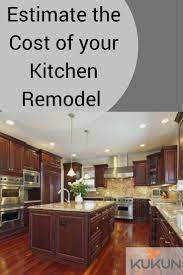 Estimate The Cost Of Your Kitchen Remodel Renovation Cost Kitchen Renovation Kitchen Remo Cheap Kitchen Remodel Simple Kitchen Remodel Condo Kitchen Remodel