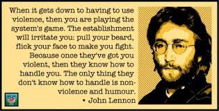 Preach Nonviolence Quotes John Lennon Quotes Nonviolence