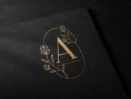Golden Luxury Logo Mockup In Black Craft Premium Psd Freepik Psd In 2020 Luxury Logo Logo Mockup Luxury