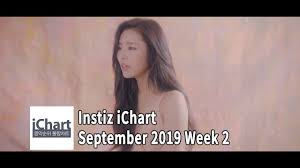 Top 20 Instiz Ichart Sales Chart September 2019 Week 2
