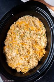 Ingredients for easy crock pot chicken and rice. Crock Pot Chicken And Rice Recipe Easy Chicken And Rice