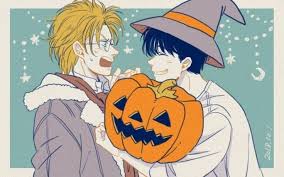 Happy Halloween Banana Fish Art Fish