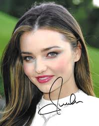 Australian Model usuallt Businesswoman Miranda Kerr