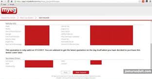 Sebelum itu pastikan anda dah renew insuran. Cara Renew Road Tax Insurans Kereta Online Melalui Myeg Jom Urus Duit