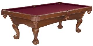 8ft Brunswick Tremont Chestnut Pool Table With Delivery Installation Billard Belle Maison Maison