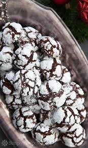 Chocolate Crinkles Recipe Simplyrecipes Com Recipe Cookies Recipes Christmas Chocolate Crinkles Recipe Crinkles Recipe