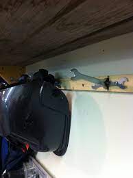 Hat Rack Welding Helmet Rack Went To The Local Tool Store And Asked For The Assembly Wrenches That They Usually Thro Helmet Rack Welding Helmet Tool Store