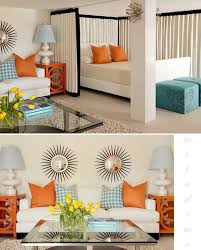 White Blue Orange Bedroom Bedroom Orange Living Room Orange Home