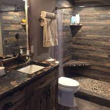 The vast majority of our wide and varied selection of mountain rustic house plans include exterior and interior photographs, and pictures of the floor plans are always available on our site. 75 Beautiful Rustic Bathroom Design Ideas Pictures Houzz