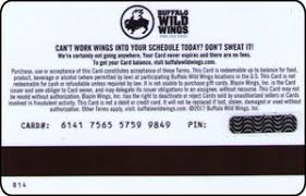 Maybe you would like to learn more about one of these? Gift Card Beer Buffalo Wild Wings United States Of America Buffalo Wild Wings Col Us Bww 077
