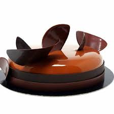 Le Glacage Miroir Au Caramel Entremet Chocolat Chocolat Tartelette Chocolat Caramel