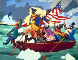 Photo 6 This Piece Of Art George Washington Carver Crossing The Delaware Page From An American Histo American Painting African American Art Art History
