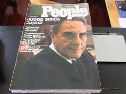 Judge Sirica , People Weekly , 1/20/75 , Dr. Barnard , Roman , Burton ,  Audrey