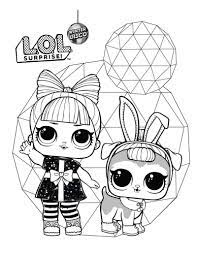 L o l surprise o m g winter disco snowlicious fashion doll source : Lol Surprise Winter Disco Coloring Pages Print Dolls And Pets