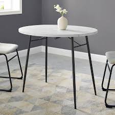 Maybe you would like to learn more about one of these? Best Selling Walker Edison White Marble Round Drop Leaf Dining Table Composite With Black Metal Base Lww36rddlwm Accuweather Shop