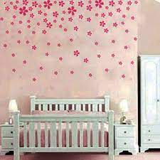 Amazon Com Pink Flower Wall Sticker Decal Nursery And Girl S Room Baby