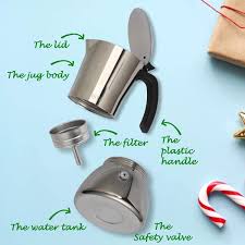 Simple to use and clean, the café olé italian. Buy Chistar Stainless Steel Induction Stovetop Espresso Maker Moka Pot Coffee Maker For Full Bodied Coffee Makes 6 Cups 300ml Of Espresso Online In Turkey B08ld595tf