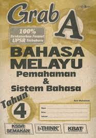 Rancangan pelajaran tahunan bahasa melayu tahun 4. Grab A Bahasa Melayu Pemahaman Sistem Bahasa Tahun 4 Buddy Bookstore