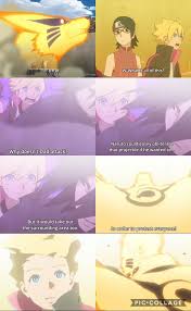 Boruto Realises The True Power Of Naruto When He Goes All Out Against The Otsutsuki Invasion On Episode 62 Of Boruto Naruto Naruto Comic Anime Naruto