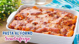 Pasta Al Forno Pasticciata Svuotafrigo Ricetta Facile Italian Baked Pasta Recipe 55winston55 Youtube