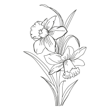 Gardening Flowers Svg Hand Drawn Flower Clipart Botanical Etsy Flower Drawing Hand Drawn Flowers Flower Line Drawings