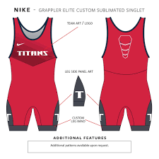 Nike Custom Sublimated Singlet