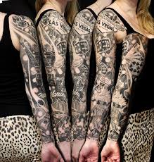 Black diamond custom tattoos opened it's doors in las vegas in early 2017, and was ranked amongst the top las vegas tattoo studios within a few short years. Vegas Sleeve Tattoo