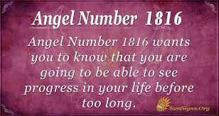 Angel Number 1816 Meaning Tap Your Talent Sunsigns Org