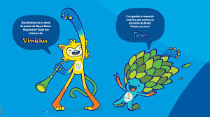 De acordo com a organização dos jogos, a personalidade do personagem foi baseada no provérbio japonês: Mascotes Dos Jogos Rio 2016 Recebem Os Nomes De Vinicius E Tom Mais Esportes Superesportes