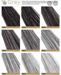 Silver Free On Instagram I Found This Very Interesting Gray Hair Percentage Chart Wondering Grey Hair Coverage Gorgeous Gray Hair Grey Hair Colour Chart